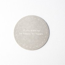 종이코스터 그레이 1묶음약100매 지름 90mm, 없음