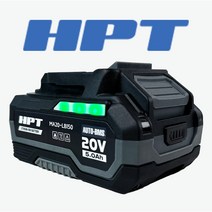 HPT 충전 배터리 마끼다 호환 20V 밧데리 전동공구 충전용 18V, HPT 5.0배터리, 1개