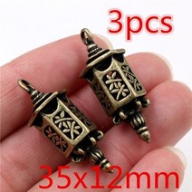 말발굽 편자 참 행운의 말굽 말 골동품 청동 실버 컬러 도금 펜던트 diy handmade tibetan jewelry, 35x12mm 3개