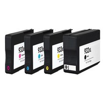 932XL / 933XL 호환잉크 대용량 HP OFFICEJET 6100 6600 6700PREMIUM 7110 7510 7610 7612, 1개, 932XL(검정)