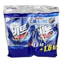 GMY203292비트 액체세제 일반 리필1.6KG x 2입 -TJ 비트 세제 빨래 액체세제 액체형세제 세탁 세탁기세제 일반세탁기