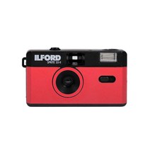 일포드 다회용 필름 카메라 실버&블루 ILFORD SPRITE 35-II Camera, Black Red