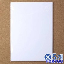 ForU961 단면 방수코팅 포토인화지 A4 인화지포토 20매5개 포토프린터용지