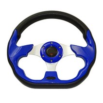 골프 카트 가방 핸드 JayCreer 125 인치320mm 골프 카트 스티어링 휠 EZGO 클럽 카 야마하, 03 Blue
