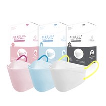 베베루아 키즈 데일리 컬러 마스크 30매, 스카이블루 30매