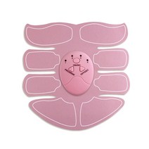 뱃살 복근 운동 기구 복부 abs EMS 운동 기계 복부 근육 슬리밍 마사지 휘트니스 바디 쉐이핑 체중 감소 장, 03 분홍색