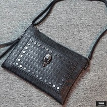 가바바 남성 가방 남성다운 해골이 그려진 클러치백 G48260