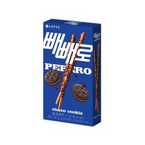 롯데 어린이집 탕비실 빠삭 빼빼로 초코쿠키 37g 3개 빼빼로데이 발렌타인 사무실과자 1, 12개