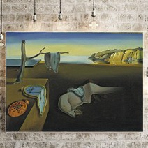 대성액자 캔버스 인테리어 해바라기 사과 명화액자 소, 25.달리 시간 영속성