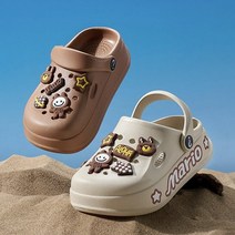 미소 초코샌들 악세사리포함 아쿠아슈즈 키즈여름샌들 유아샌들 비오는날 휴가룩