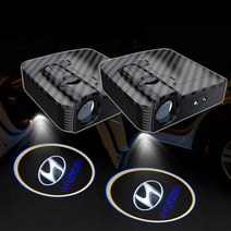 2세대 레이져 센서형 도어로고라이트 도어빔 자동차 익스테리어 무드등, 1세트(본체2개)_435 배트맨 블루