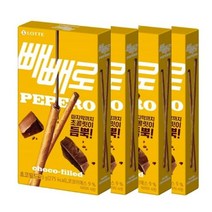 롯데 초코필드 빼빼로 53g 4개 빼빼로데이 탕비실 어린이집 수능 사무실간식 주전부리 하트, 8개