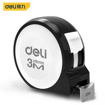 Deli-줄자 미터법 강철 측정 눈금자 거리 측정 테이프 미터 눈금자 2M 3M 1 개, 11 3mx16mm