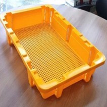 세한 콘테나 두부 수확 공구 사과 건조 운반 보관 바구니 노란상자 콘티 박스 파레트