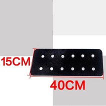 대우 캣 카토 스미토모 사니 ZX 현대 SK 굴삭기 일반 미끄럼 방지 스티커 지붕 스티커 굴삭기 액세서리, [3] 15cmx40cm With holes