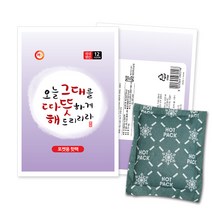 즐거운쇼핑 포켓용핫팩80g, 60매