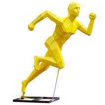 스포츠 조각상 야외 장식품 frp 조형물, 조합B