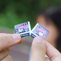 일음쇼핑^^m미팅파티용품 두근두근 설렘 호감도 측정패치 4개입 도측정 도패치 러브 도게임 소개팅일medi^^, ab^^선택없는