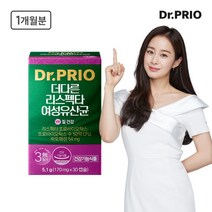 닥터프리오 더다른 리스펙타 여성유산균 1개월분 (30캡슐), 단품없음