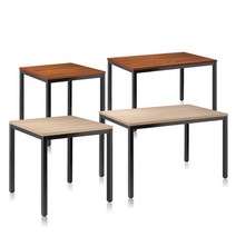 업소용 4인용 카페테이블 2인용 식탁테이블 600 700 1200 직사각 정사각 식탁, 내추럴/1200x750식탁(25T)