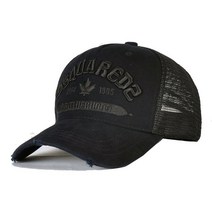 야구모자 남자 여자 스냅백 볼캡 모자 dsquared 테니스 스틱 면화 남여 조정 가능한 야구 남성용