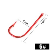 낚시 후크 10/30/50 Pcs 고 탄소강 가시 날카로운 후크 7/8/9/10/11/12/13/14 # 고리 눈 잉어 인공 낚시 태, 01 6_03 5 Pack