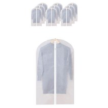 디스파인 PEVA 먼지방지 지퍼 옷커버, 대형 10P