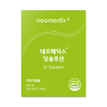 [ 20가지 원료 황금배합 ] 네오메딕스+ 당솔루션 뽕잎 여주 돼지감자 함초 황기 식이섬유 귀리, 6박스 (추천 6달분), 6개, 90g