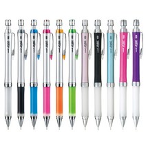 유니 알파겔 슬림샤프 M5-807GG 0.5 글로시핑크 G.13 칼라바디 흰색그립, 상세페이지 참조