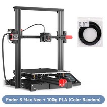 3D 프린터 3D프린터출력 3D프린터가격 CREALITY Ender3 시리즈 엔더 고온 PEI 스프링 플랫폼 CR 터치 3 S1 5 K1 300 ℃, Ender 3 MAX NEO, 5.Ender 3 MAX NEO