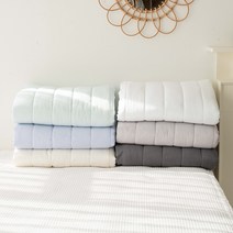 마이크로모달 워싱 밴드고정형 침대패드 6color S/SS/D/Q/K 패밀리사이즈, 02_그레이
