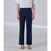 HYOJI 여름 크롭 커스터마이징 세미와이드 슬랙스 4컬러