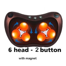 전신안마기 어깨 진동 목 의자안마기 허리 마사지기, m6-2 블랙 패널