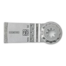 Fein E-Cut 다이아몬드 톱날(Starlock Plus 홀더 치수 35 x 50mm CFRP/GFRP 소재의 깨끗한 절단면) 63502, 한개옵션0