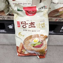 백제일월풍면 당초밀면 496g x 6, 단품, 단품