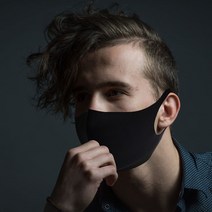 3D 입체 연예인 패션마스크 블랙 공항패션 간지마스크, 연예인마스크