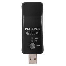 유심라우터 lte라우터 와이파이라우터 유니버설 미니 USB TV 와이파이 동글 어댑터 2.4Ghz 300Mbps 무선 수, 01 Black