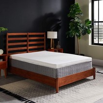 템퍼-Pedic 템퍼 슈프림 3인치 매트리스 토퍼 미디엄 펌 퀸 화이트