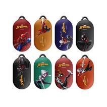 (폭스타일)마블정품 스파이더맨 컬러풀 버즈 케이스, 와인 스파이더걸