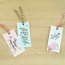 [앳원스]캘리그라피피용 칼라무지택(50매), 선택:칼라무지택50매, 단품