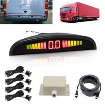 전후방센서 버스 및 트럭 주차 센서 시스템 방수 후진 보조 장치 LED 알람 부저 4 24V, 01 PZ300-T