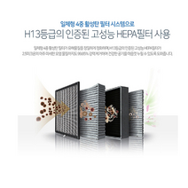 쌍용 순정부품 더 뉴 렉스턴스포츠 / 칸 암레스트 공기청정기 필터 09AP036AF0