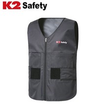 D [K2 Safety 아이스 베스트 IMM20991] 그레이 free(L)사이즈 여름조끼 하계조끼 아이스 조끼 DO, K조끼-그레이