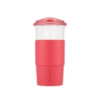 스텐락 국내산 트라이탄 아이콘 텀블러 650ml 체리블라썸 스텐빨대세트증정, 리빙코랄