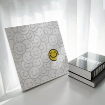 행운을 부르는 기분 좋은 그림 스마일 액자 27종+ 사은품 꼭꼬핀, 21. 러브 스마일, 03.정사각형10호 60x60(cm)