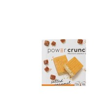 Power Crunch 파워 크런치 오리지널 프로틴 에너지 바 솔티드 카라멜 12 개입