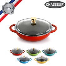 [차세르] 무쇠 주물 미니 WOK 18cm, 보라보라