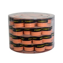 미끄럼 방지 라켓 오버 그립 테니스 배드민턴 스쿼시 테이프 땀 흡수 손잡이 5/30/100 개, 60PCS Orange, CHINA