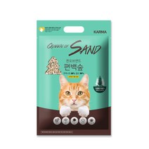 카르마 퀸오브샌드 편백숲 편백나무 모래 6.5L
