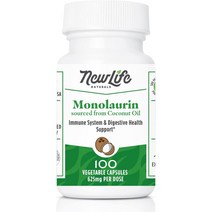 뉴라이프 천연모노라우린 625mg 라우르산 100캡슐